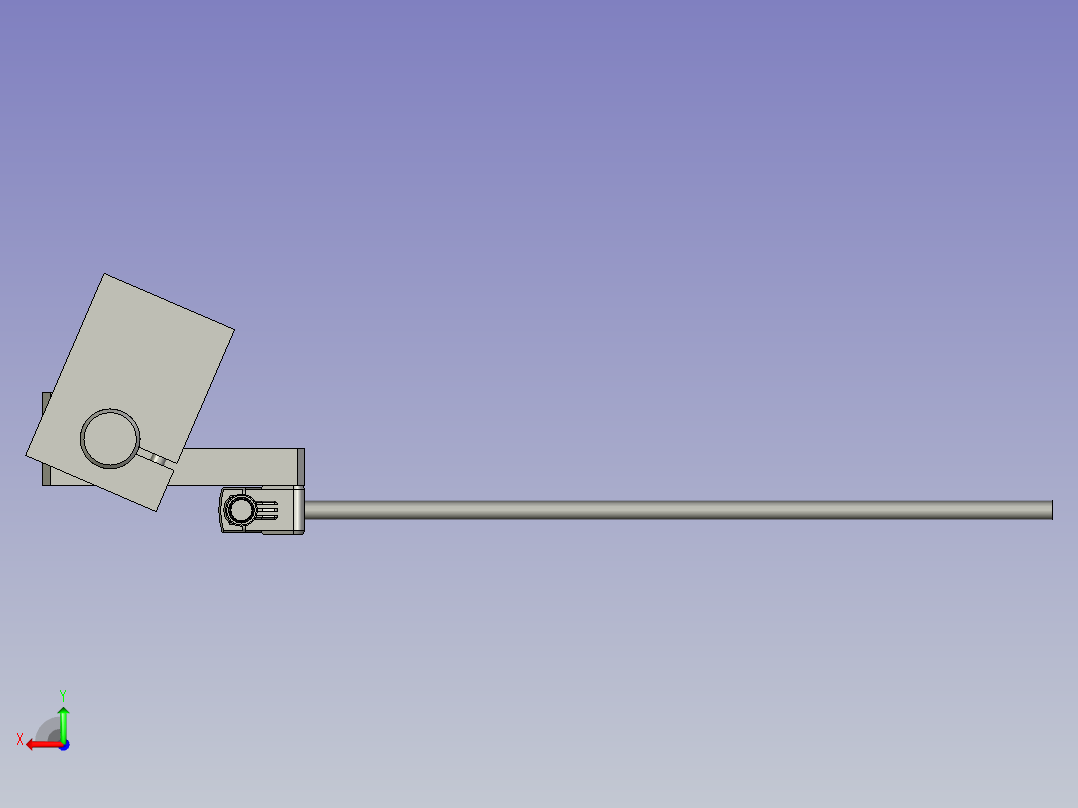 磁通量检测产品有无后视图