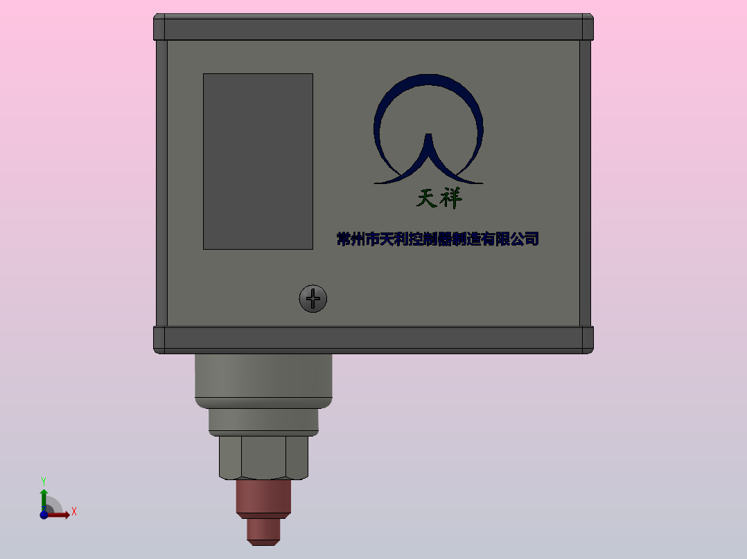 TLP10型（制冷）压力控制器[TLP10型压力控制器]前视图
