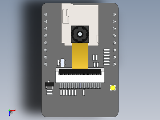 ESP32凸轮模块俯视缩略图