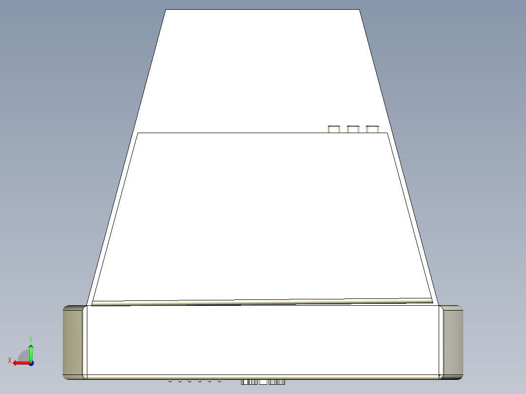 3d电视模型后视图