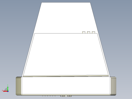 3d电视模型后视缩略图