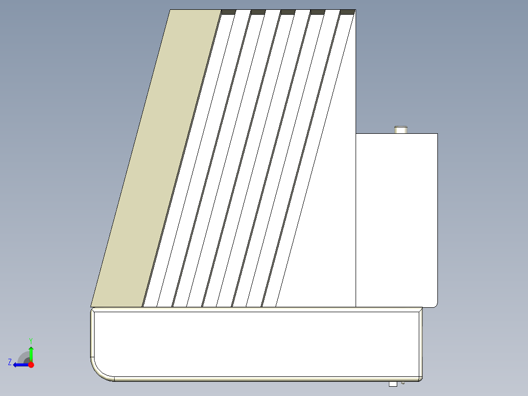 3d电视模型右视图