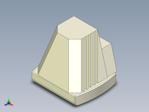 3d电视模型正等轴测缩略图