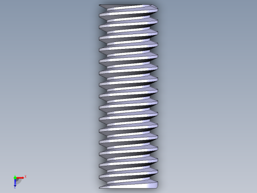 蜗杆俯视缩略图