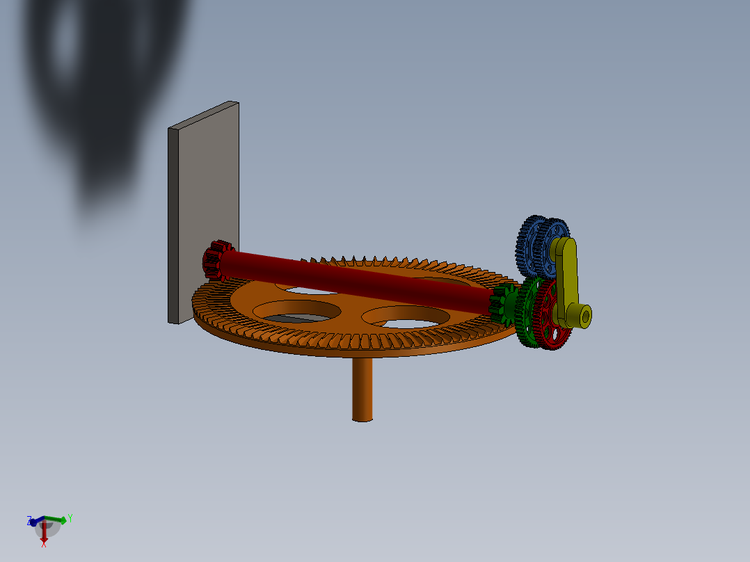 solidworks 25000 - 1一级减速器装配图