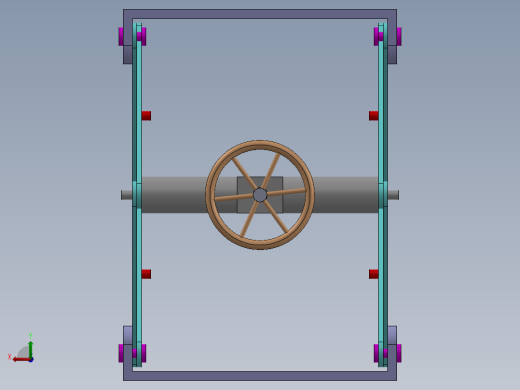 手动剪叉式升降平台后视缩略图