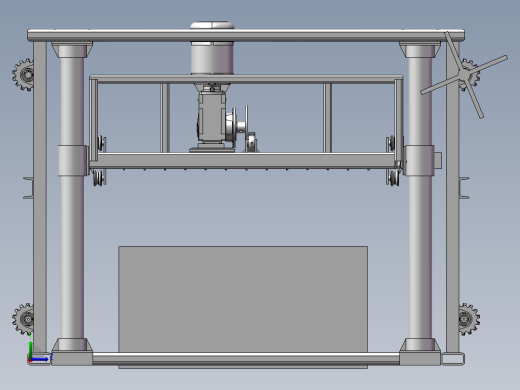 128大型数控切割机床左视缩略图