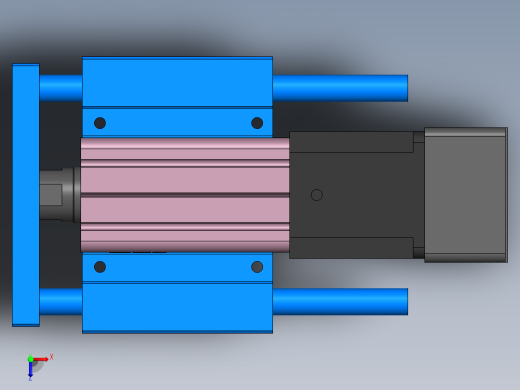 电动缸MTC32-P-S57-R俯视缩略图