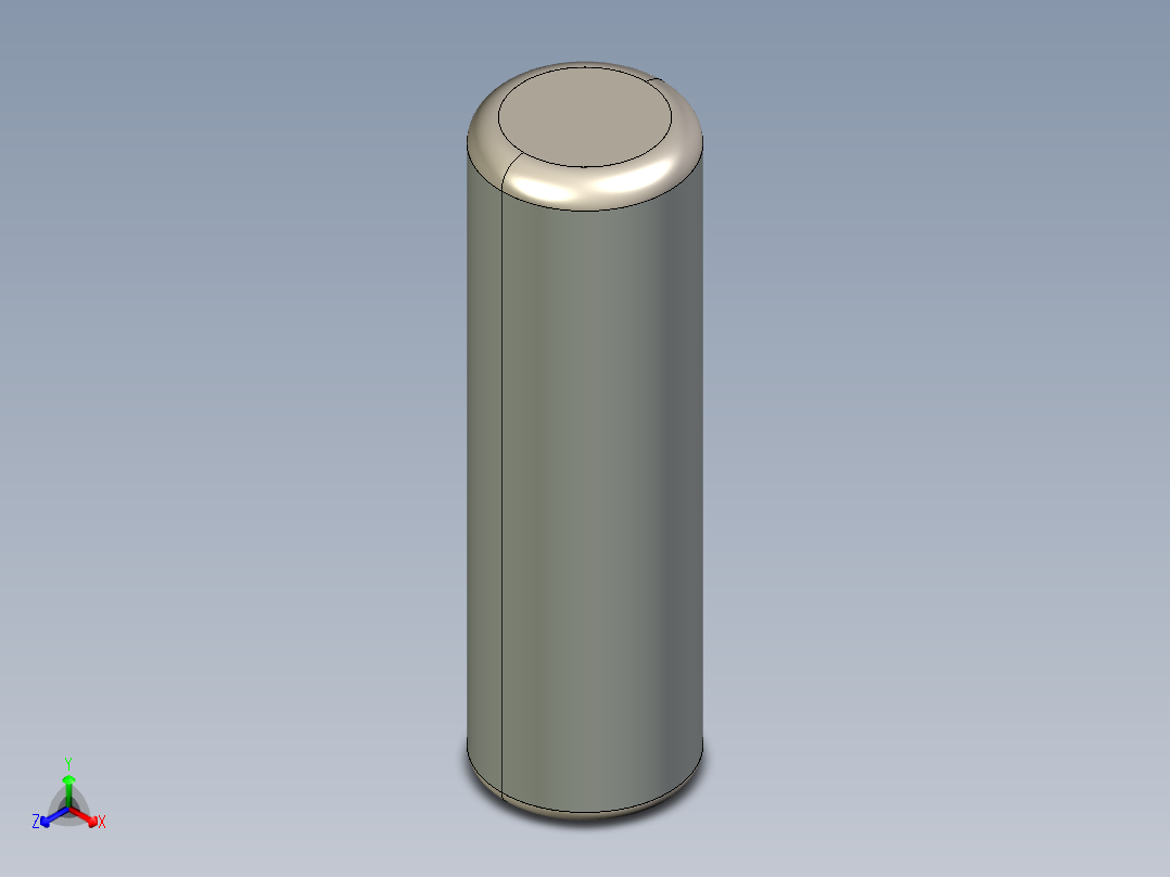 紧固件-IGES 0.3750 Alignment Dowel