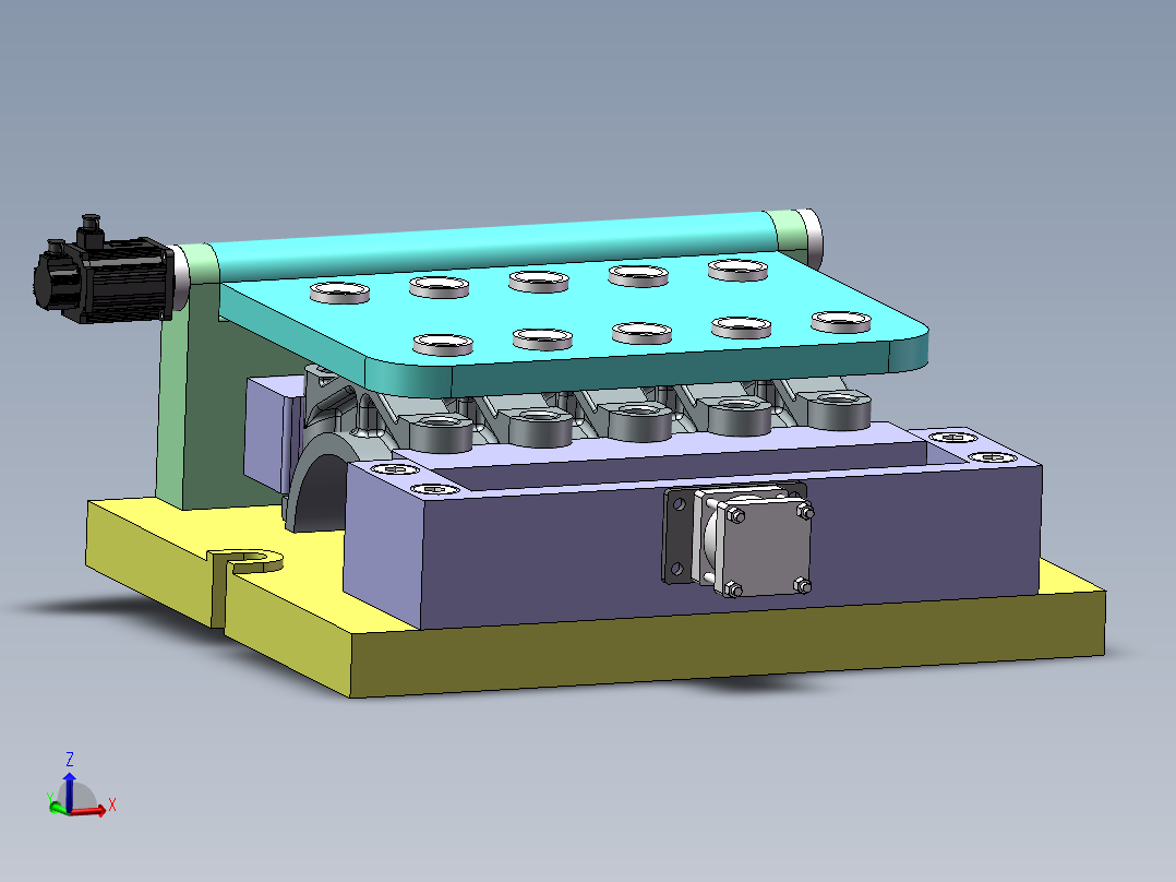 汽车发动机轴承盖钻孔夹具设计