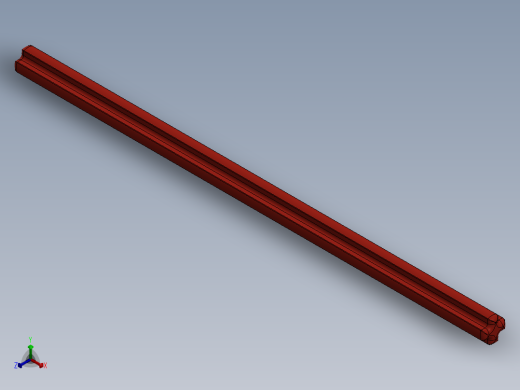 乐高机械组车桥-3708 Red Technic Axle 12正等轴测缩略图