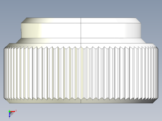把手(鋼材)(A)2448-3D多系列多零件图纸模型俯视缩略图