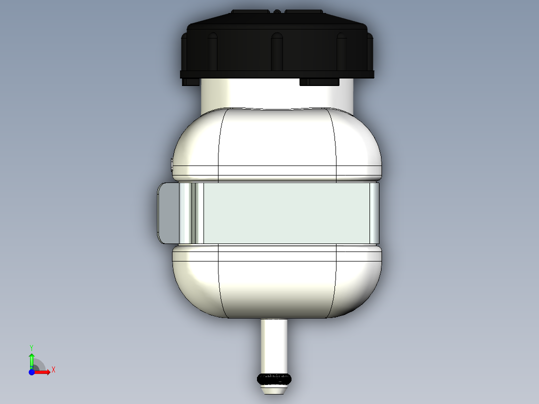 适用于不同需求的液体罐前视图
