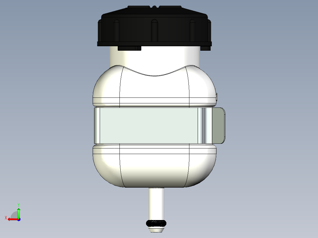 适用于不同需求的液体罐后视图