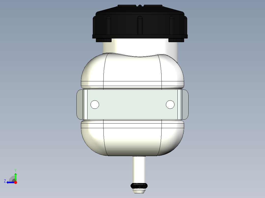 适用于不同需求的液体罐右视图