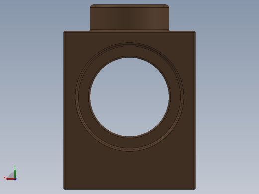 乐高机械组积木（横梁）-4620075 - 6541 Reddish Brown Brick 1 x 1 with Hole后视缩略图