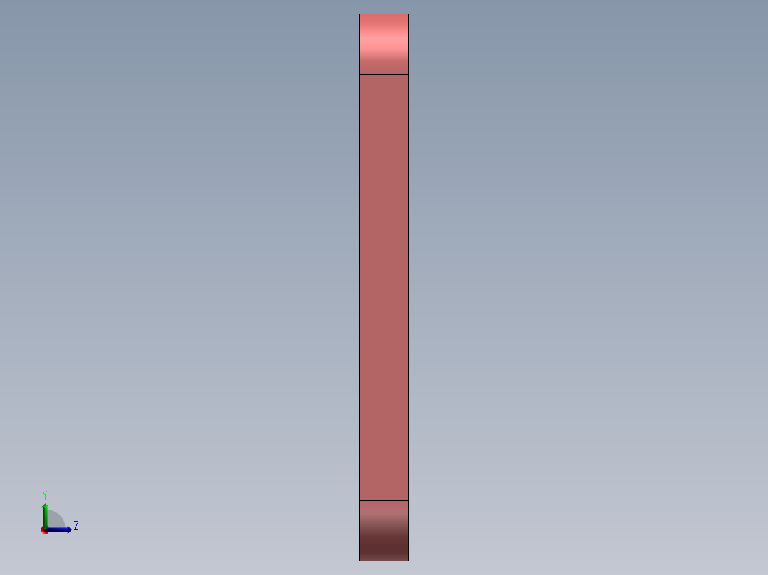 S31 短连接杆左视图