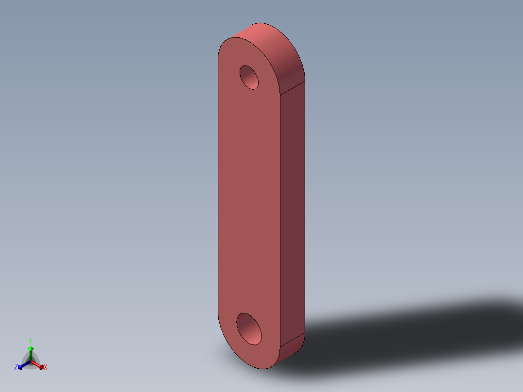 S31 短连接杆正等轴测图