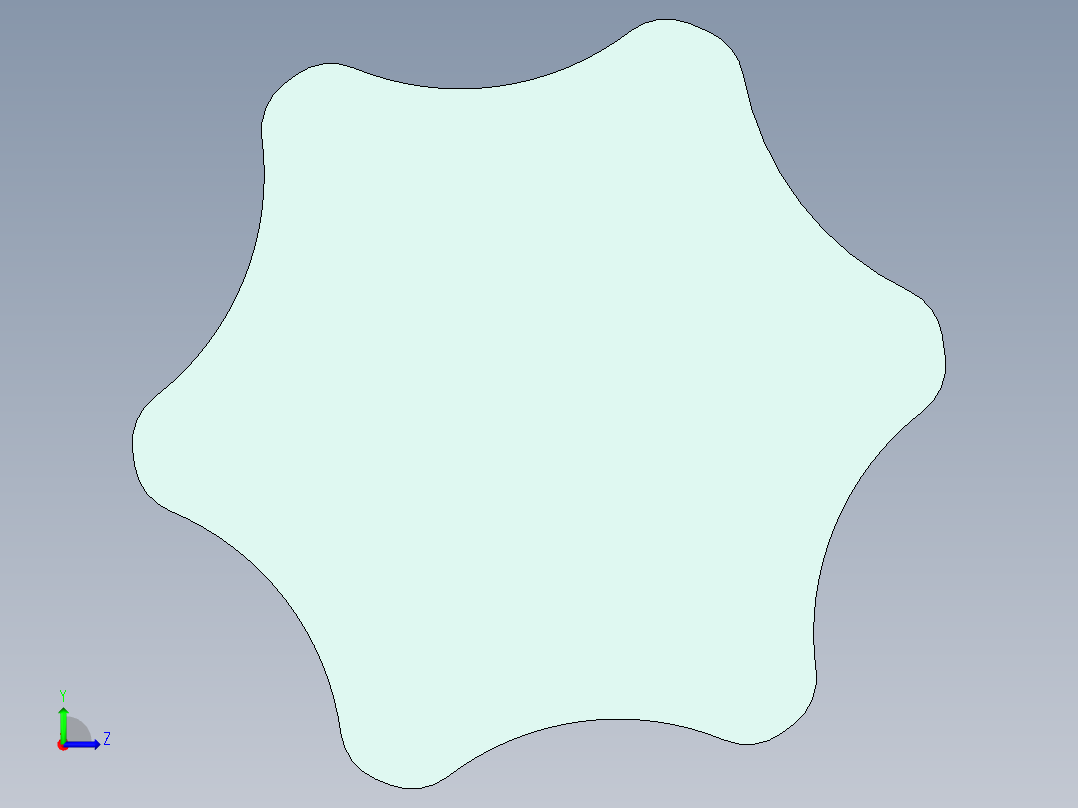 航空插头(6)左视图