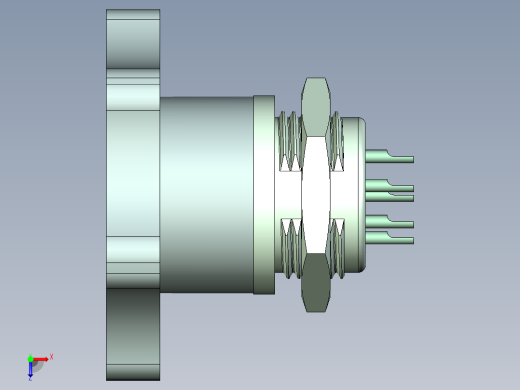 航空插头(6)俯视缩略图