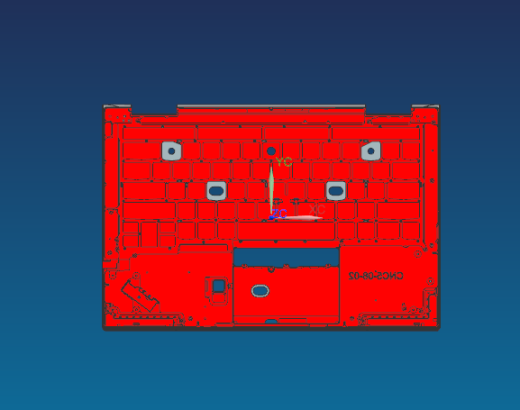 电脑外壳精铣内腔治具模型缩略图