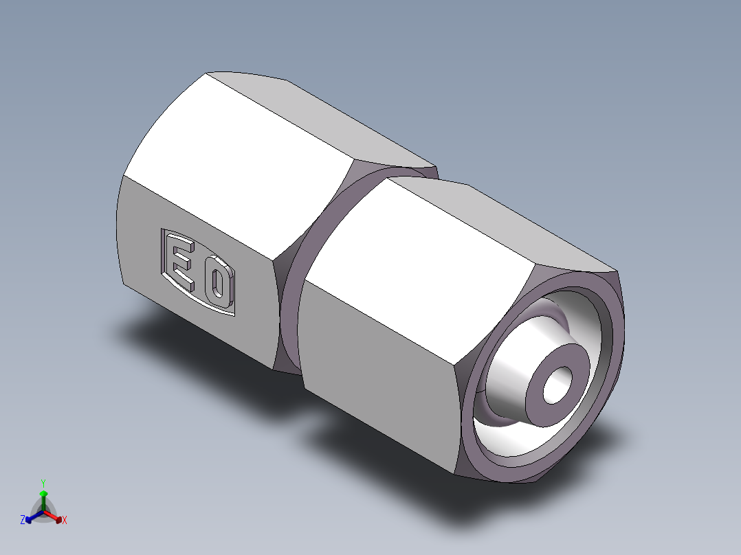 3C+3D 组合接头、3C-12正等轴测图