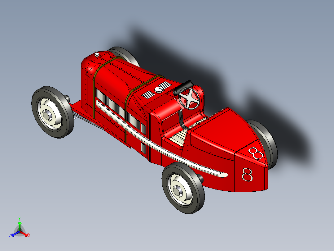 B3003415-阿尔法·罗密欧 P2 (1924)汽车