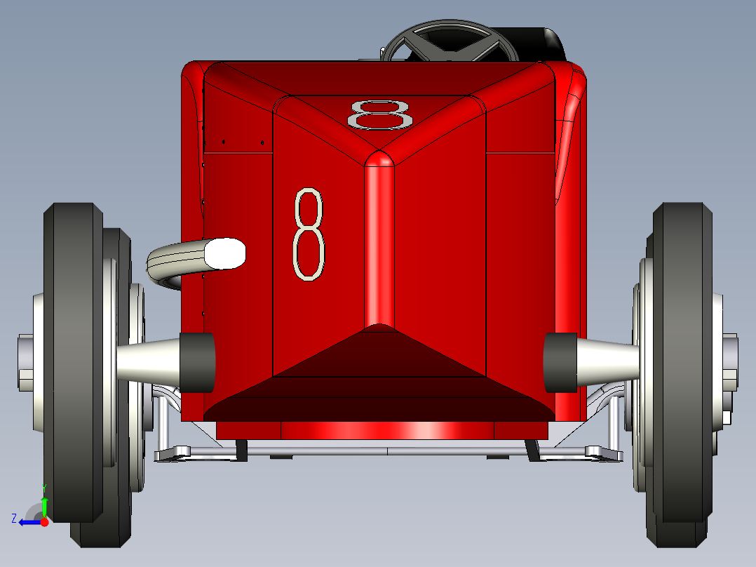 B3003415-阿尔法·罗密欧 P2 (1924)汽车右视图