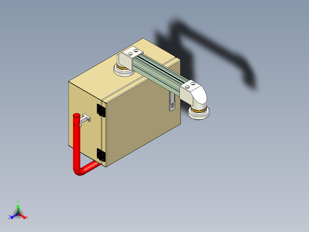 电气摇臂操作面板