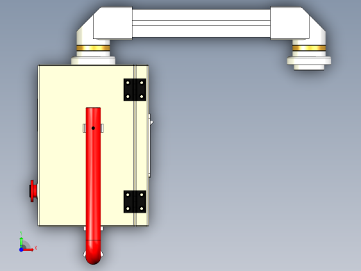 电气摇臂操作面板前视缩略图