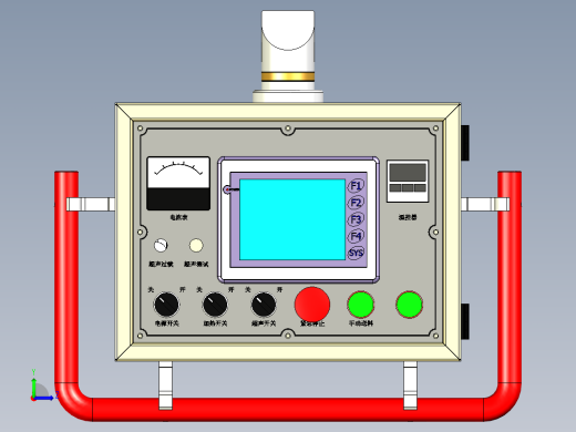 电气摇臂操作面板左视缩略图
