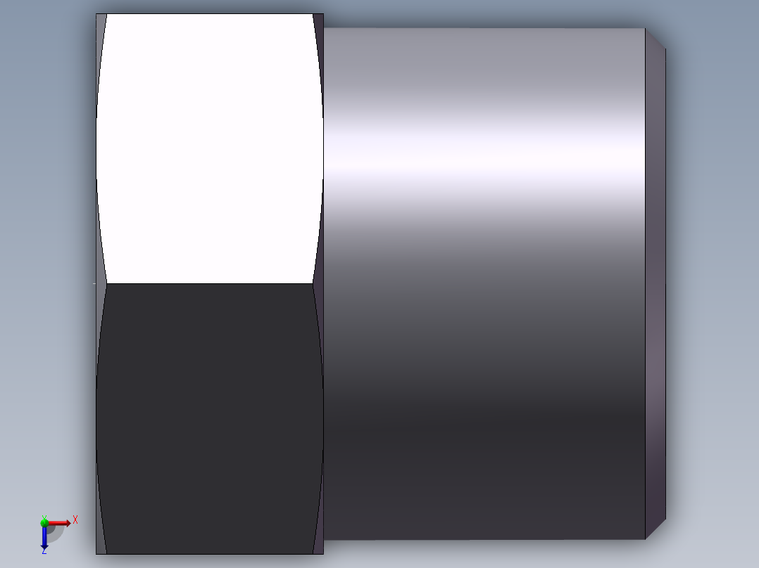 堵头 4C+4D 管端堵、4D-18俯视图