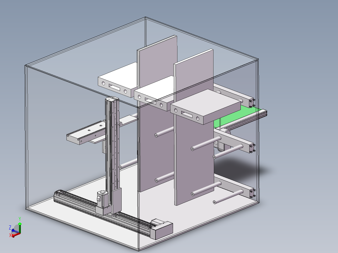 智能家居鞋柜机械结构设计