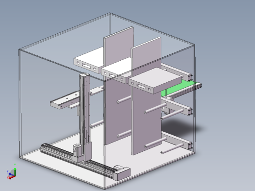 智能家居鞋柜机械结构设计