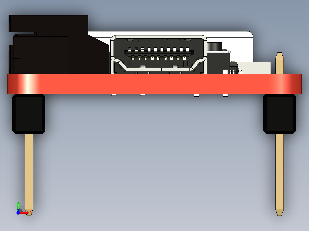 sparkfun thing plus 22前视图