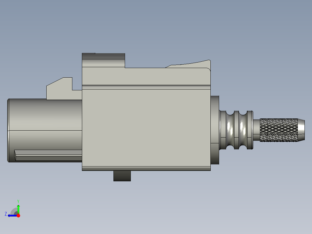 防水同轴Fakra连接器公母头-1126405--30右视图