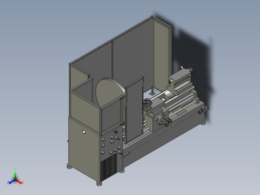 A0003833-车床模型