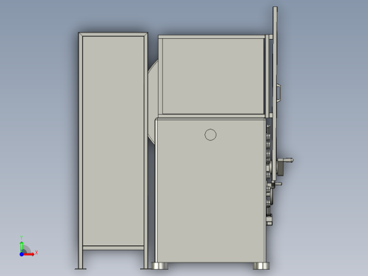 A0003833-车床模型前视缩略图