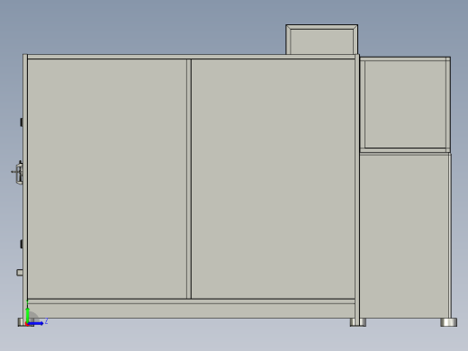 A0003833-车床模型左视缩略图