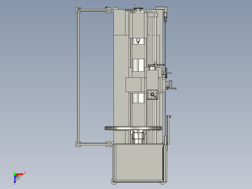 A0003833-车床模型俯视缩略图