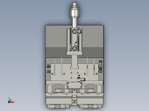 2018SOLIDWORKS0300Z剥外皮机构前视缩略图