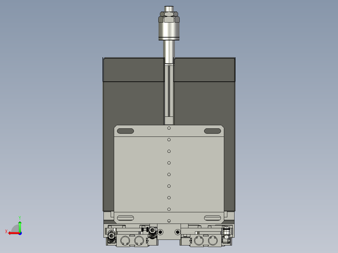 2018SOLIDWORKS0300Z剥外皮机构后视图