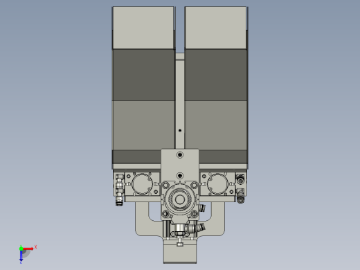 2018SOLIDWORKS0300Z剥外皮机构俯视缩略图