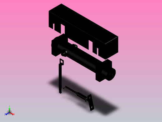 闭门器正等轴测缩略图