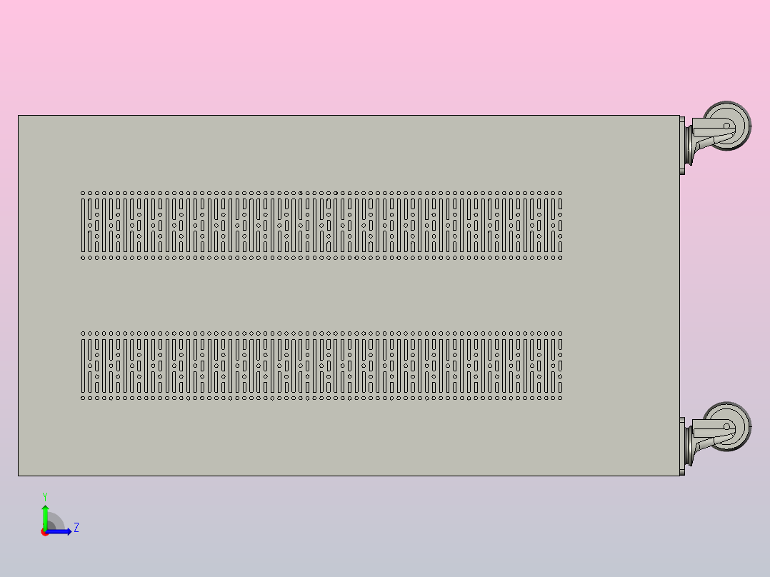 TNS1-9自动交流稳压器三维模型202012左视图