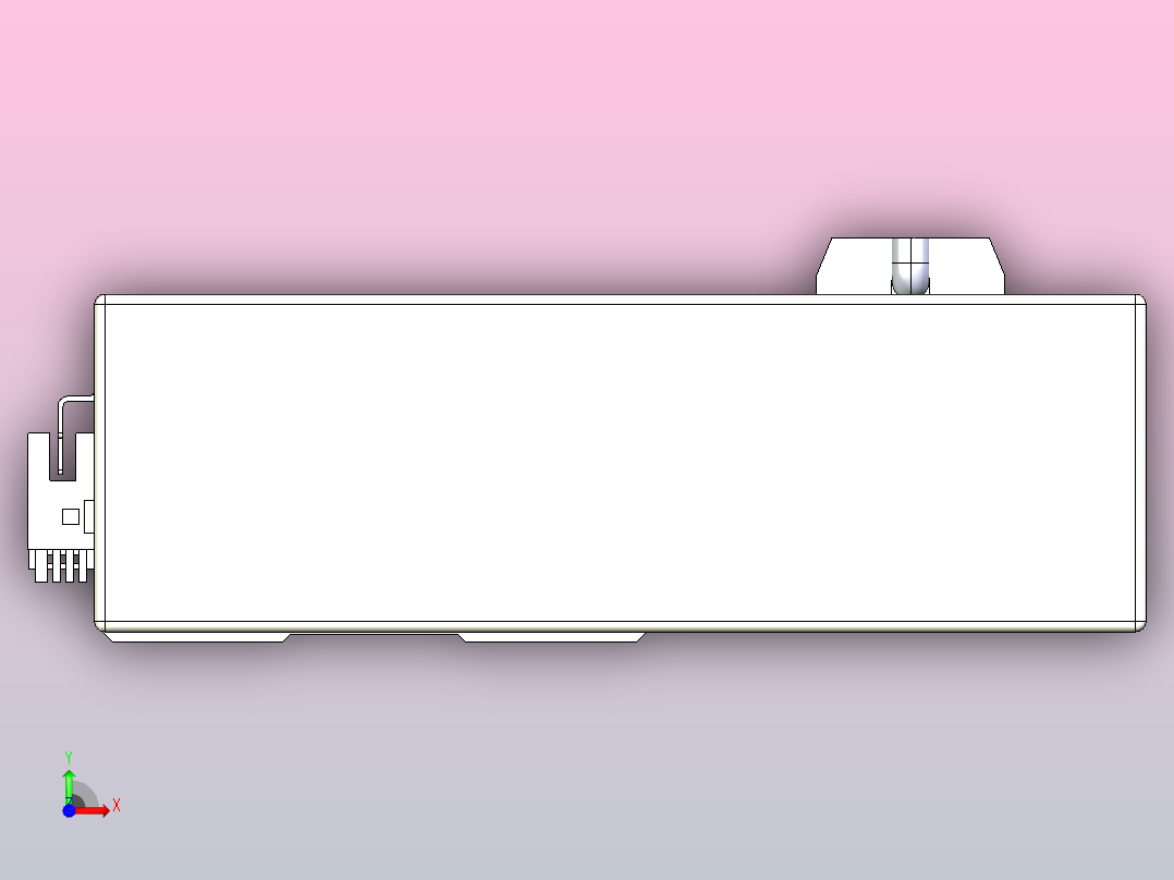 日规模组半封闭丝杆TPA-HNR-105D-1610C-L850-MR-C-P40-N3前视图