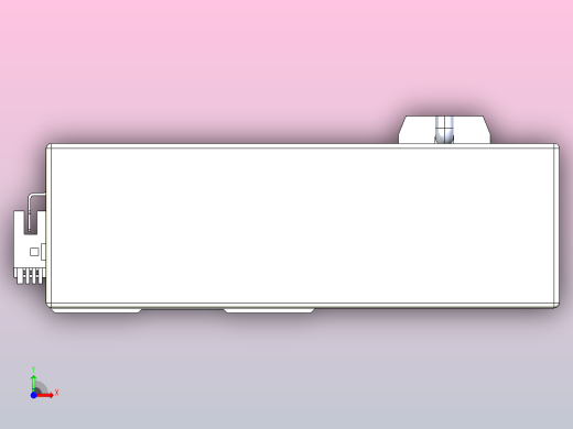 日规模组半封闭丝杆TPA-HNR-105D-1610C-L850-MR-C-P40-N3前视缩略图