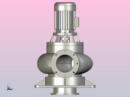 WL(I)型无堵塞立式排污泵-直管[200WLⅠ300-7-11]左视缩略图
