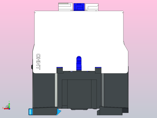 NC1-25交流接触器三维模型202204后视缩略图