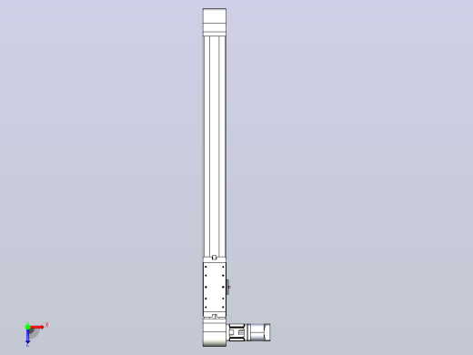 带式直线轴半闭式TPA-ONB-80-170-L750-DR-J60-N3俯视缩略图